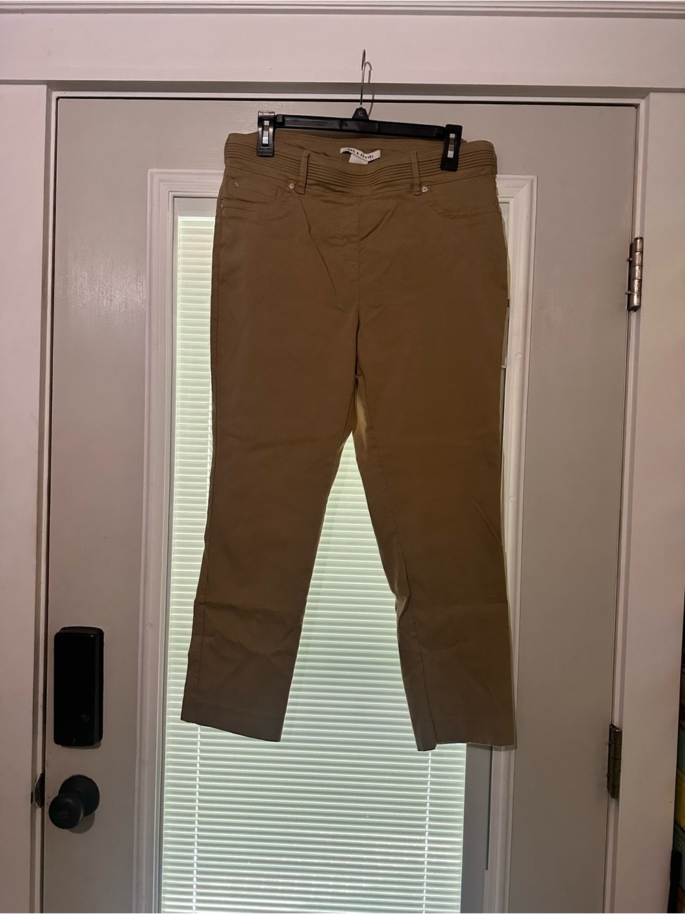 Women's Skinny Jeans in Khaki Brown